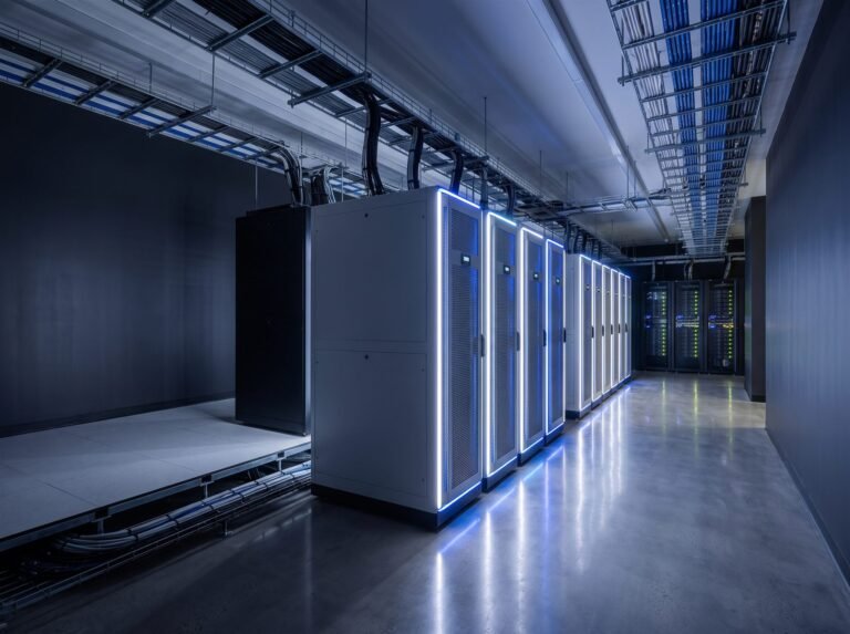 Critical cooling server room